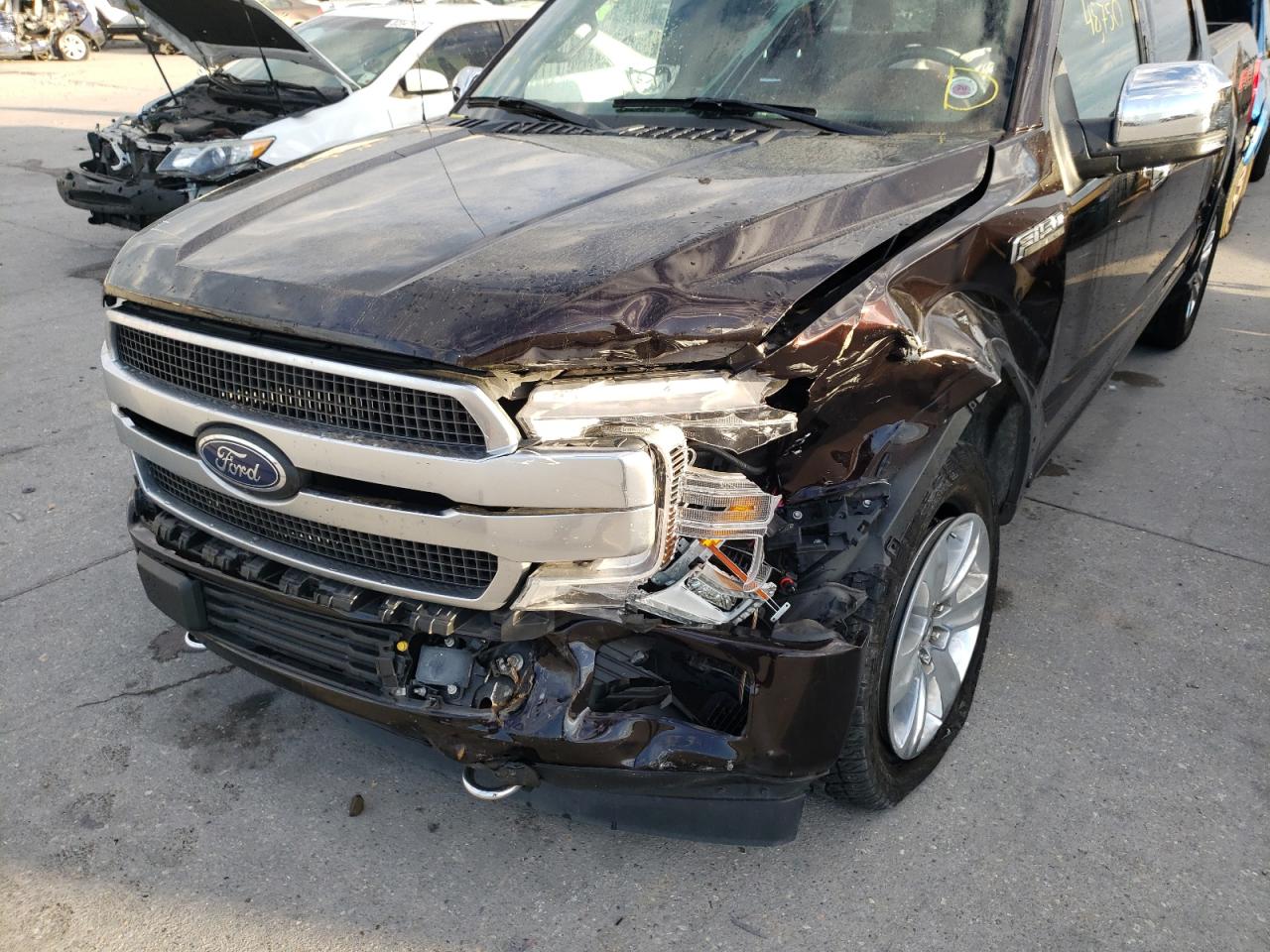 Photo 9 from auction – 2018 FORD F150 SUPER with VIN 1FTEW1E57JFE58342