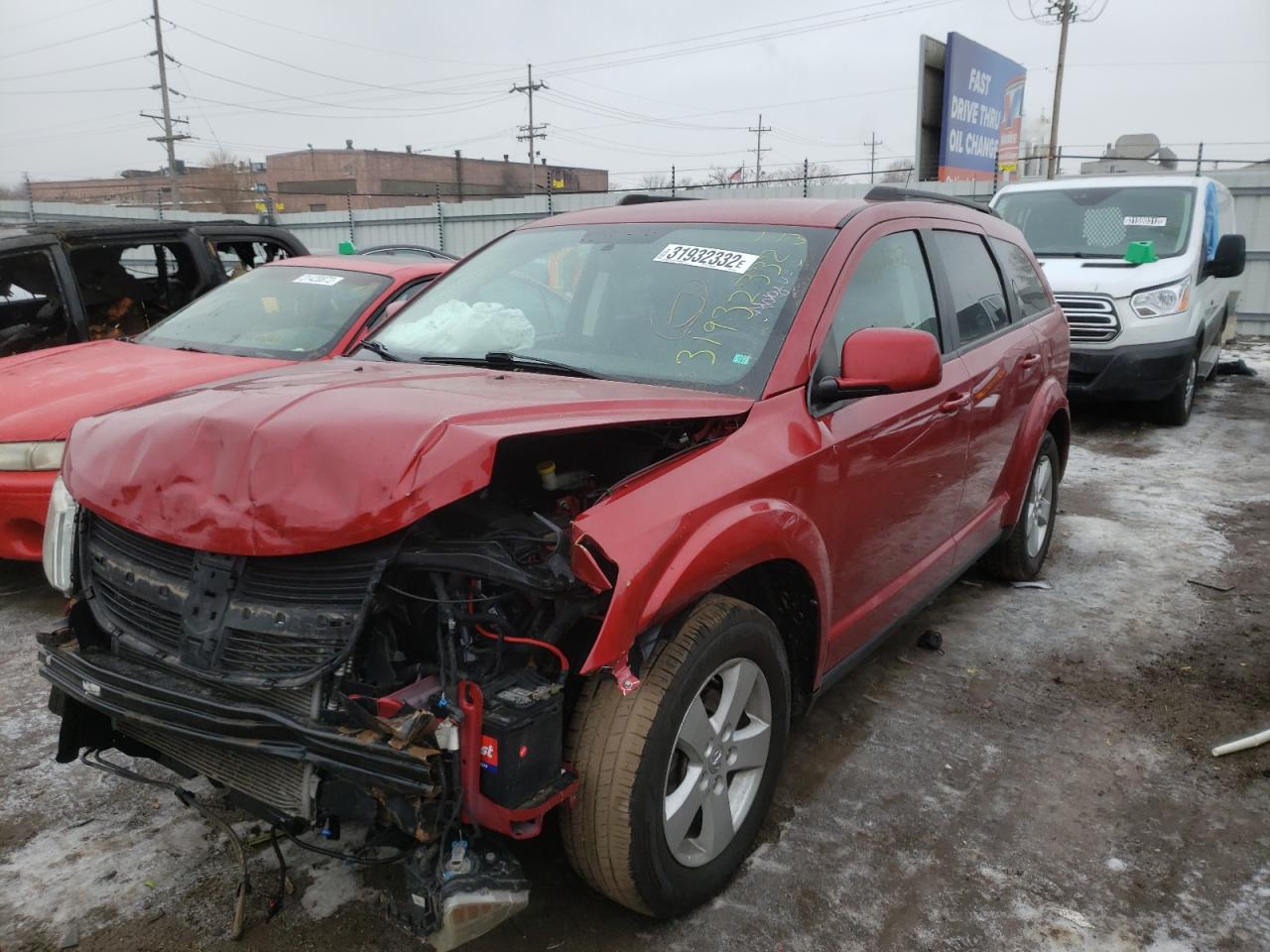 Photo 2 from auction – 2010 DODGE JOURNEY SX with VIN 3D4PG5FV9AT247888