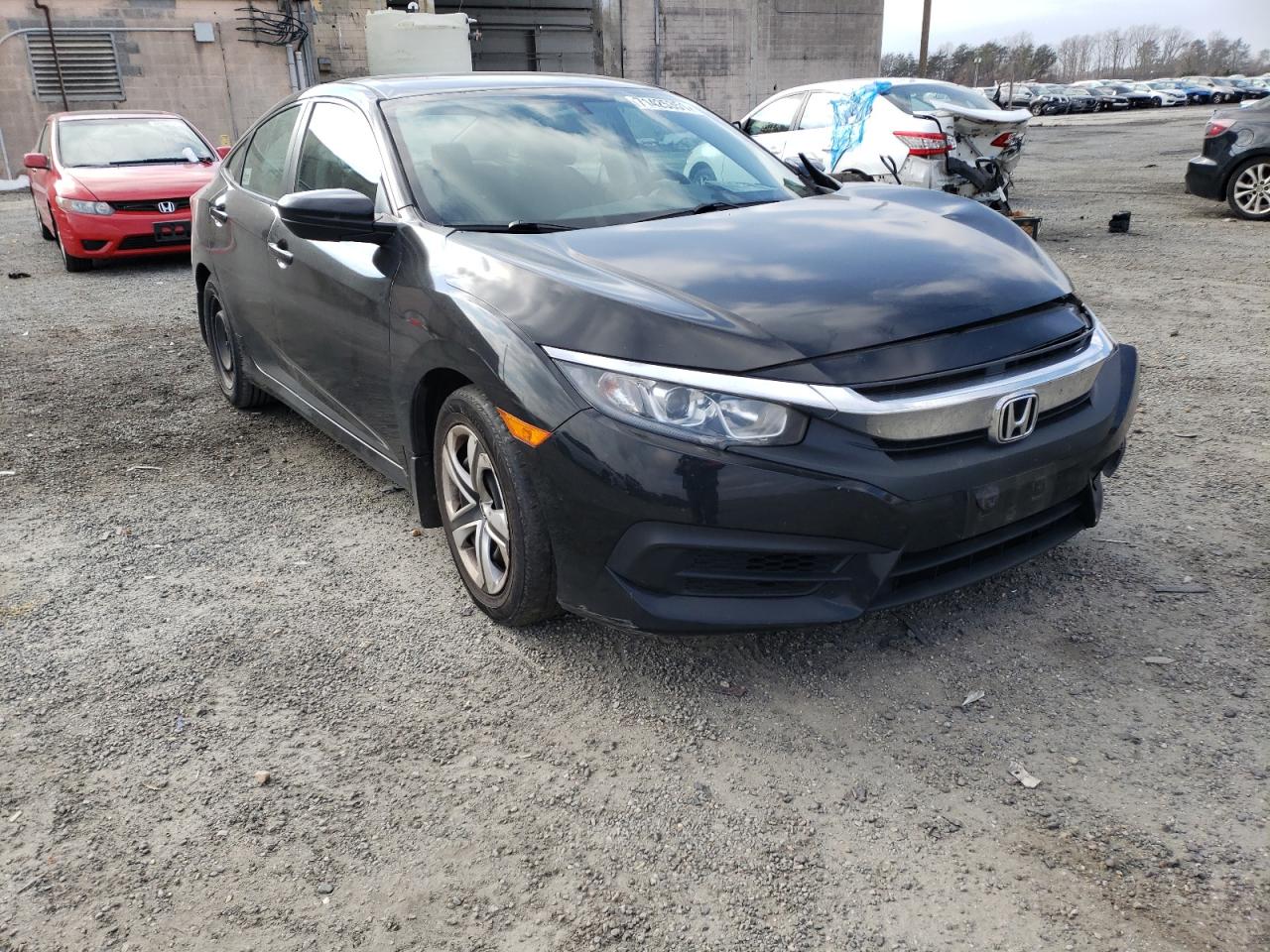 HONDA CIVIC LX 2016 with VIN 2HGFC2F51GH577370 - Photo from auction