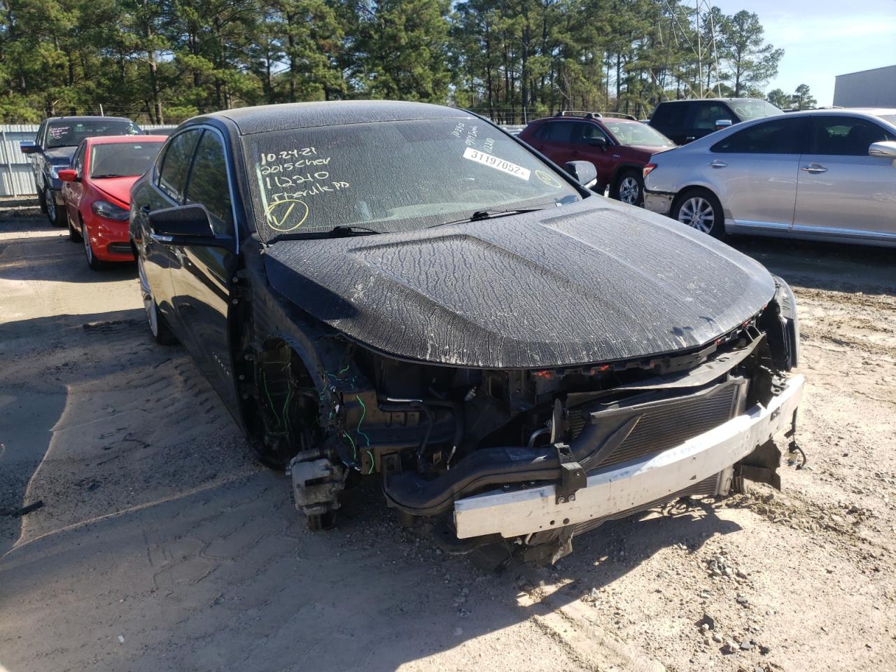 CHEVROLET IMPALA LT 2015 with VIN 2G1115SL3F9112210 - Photo from auction