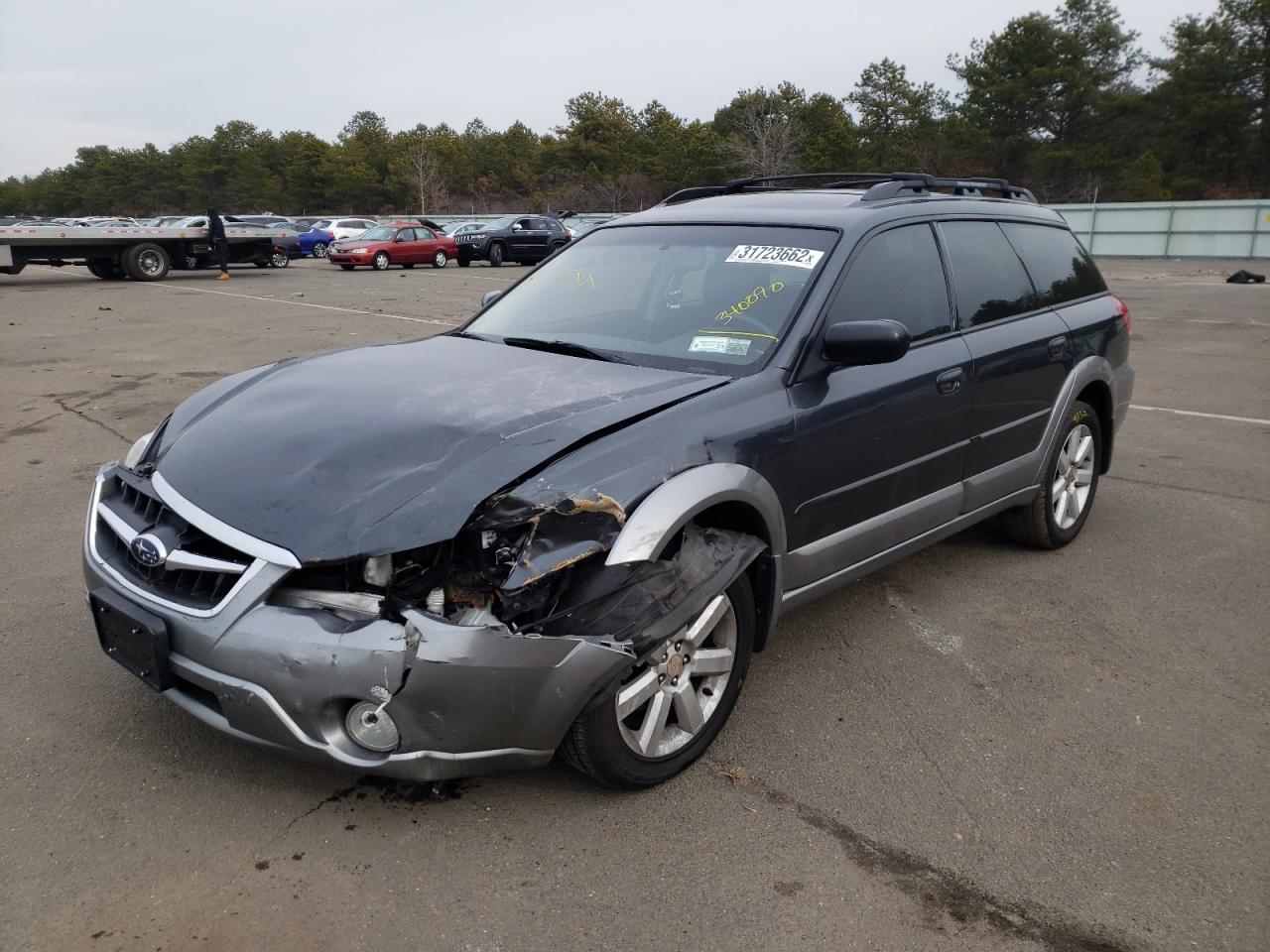 Photo 2 from auction – 2009 SUBARU OUTBACK 2. with VIN 4S4BP61C497340090