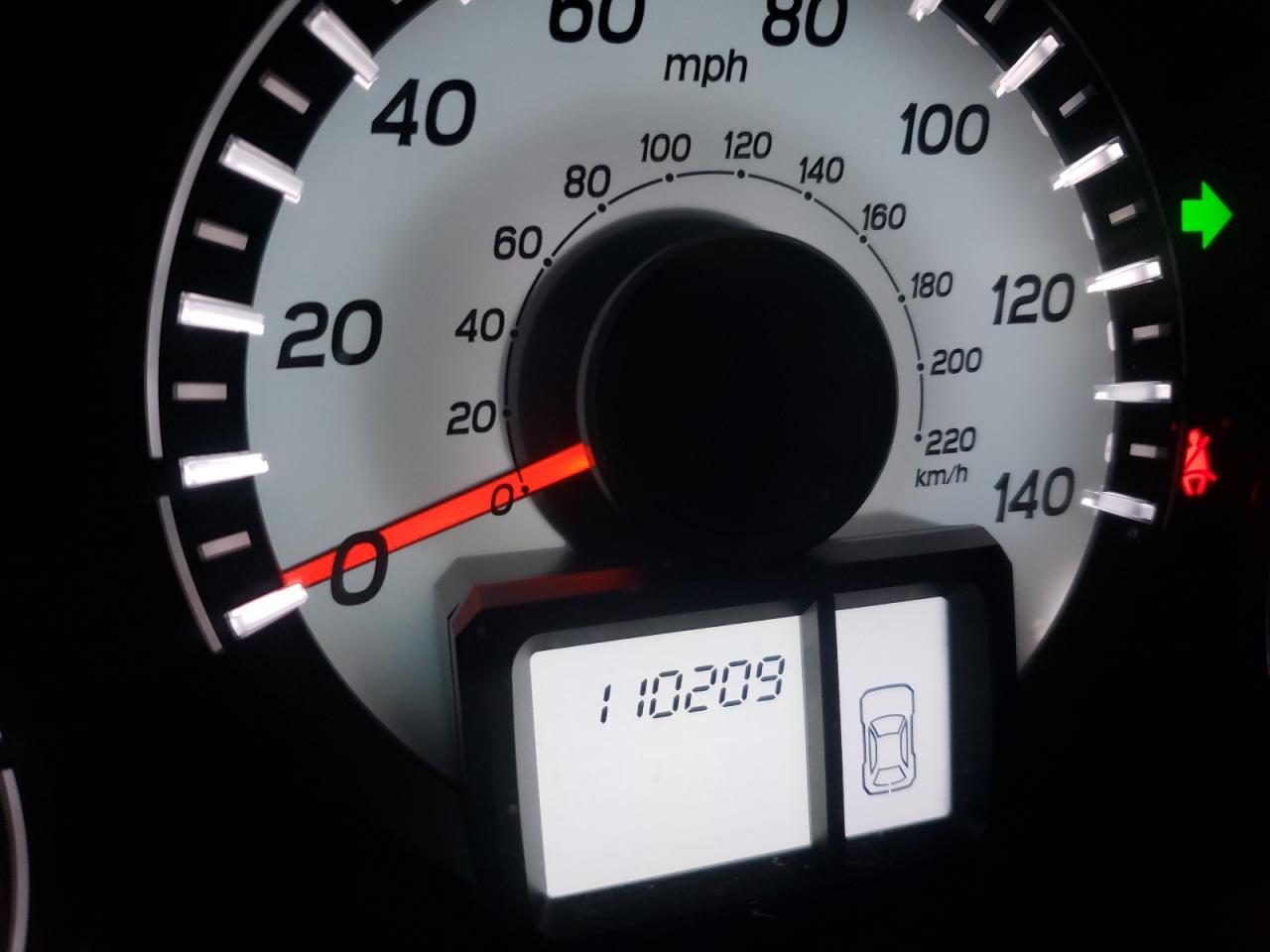 Photo 8 from auction – 2012 HONDA PILOT LX with VIN 5FNYF4H25CB085891