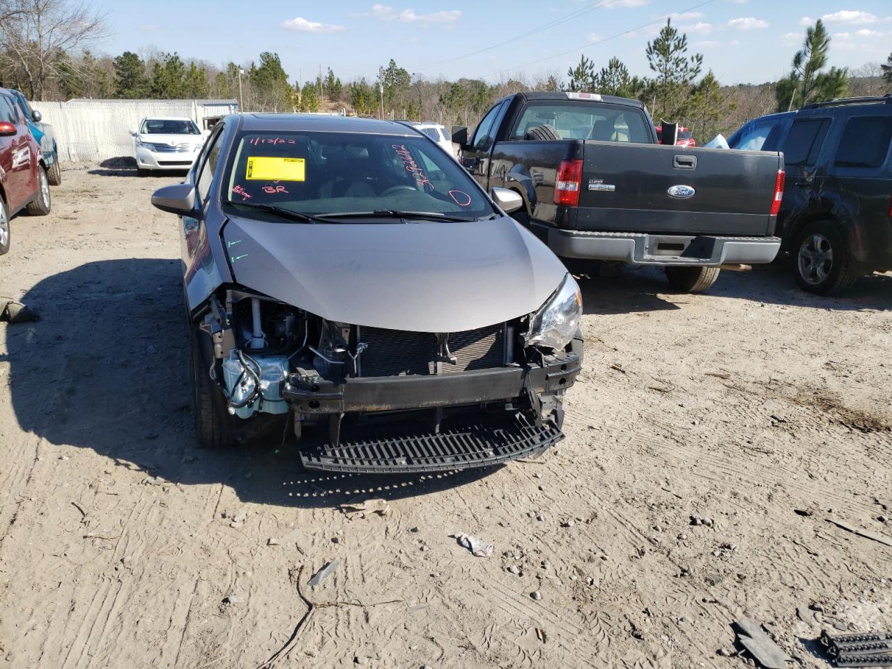 Photo 9 from auction – 2015 TOYOTA COROLLA L with VIN 2T1BURHE3FC421811