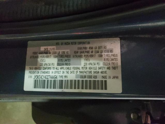 Photo 10 from auction – 2016 MAZDA CX-5 TOURI with VIN JM3KE4CY4G0744494