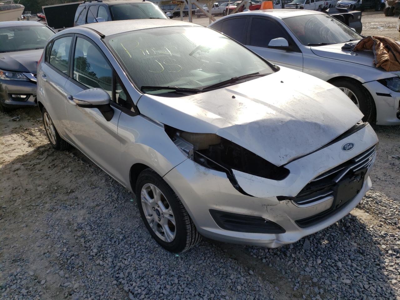 FORD FIESTA SE 2014 with VIN 3FADP4EJ5EM217740 - Photo from auction
