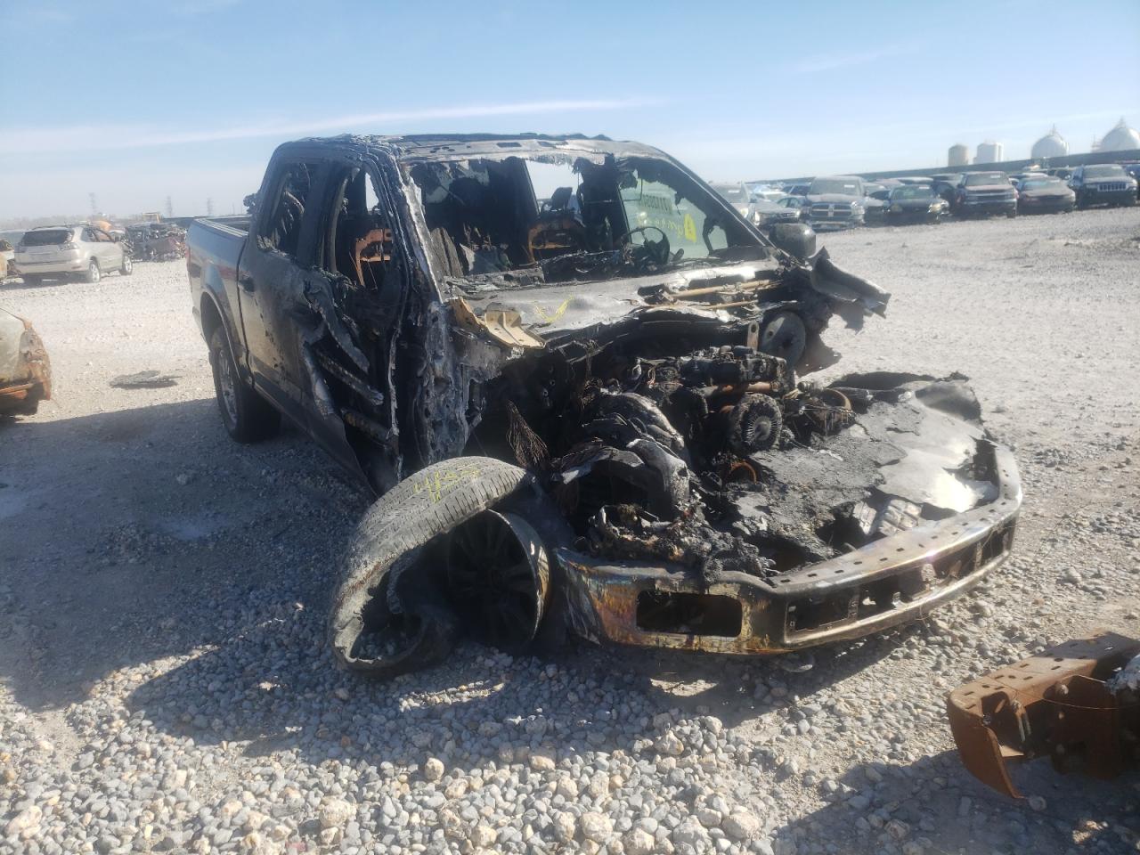 FORD F150 SUPER 2019 with VIN 1FTFW1E17KFC60783 - Photo from auction