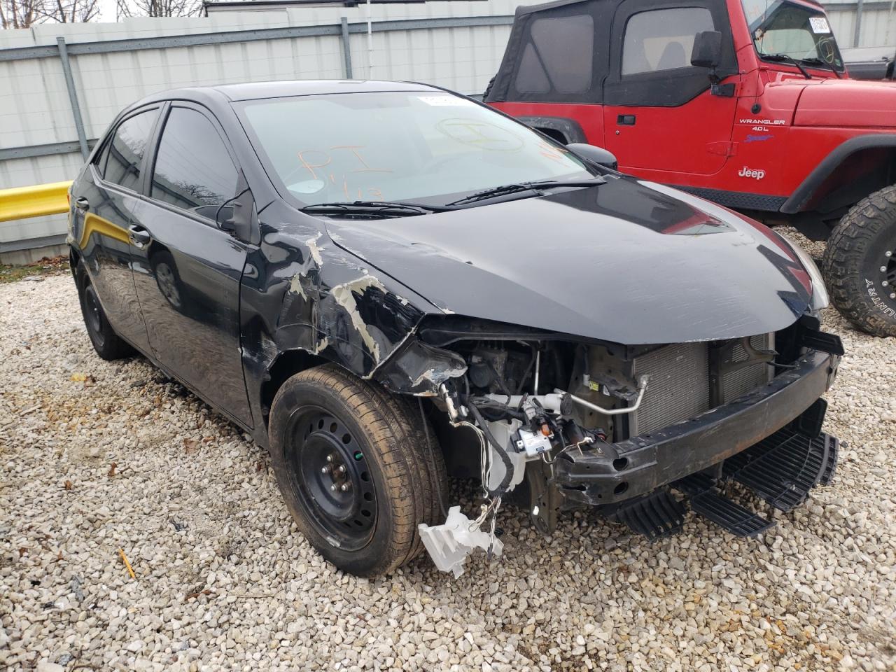 TOYOTA COROLLA L 2014 with VIN 5YFBURHEXEP142497 - Photo from auction
