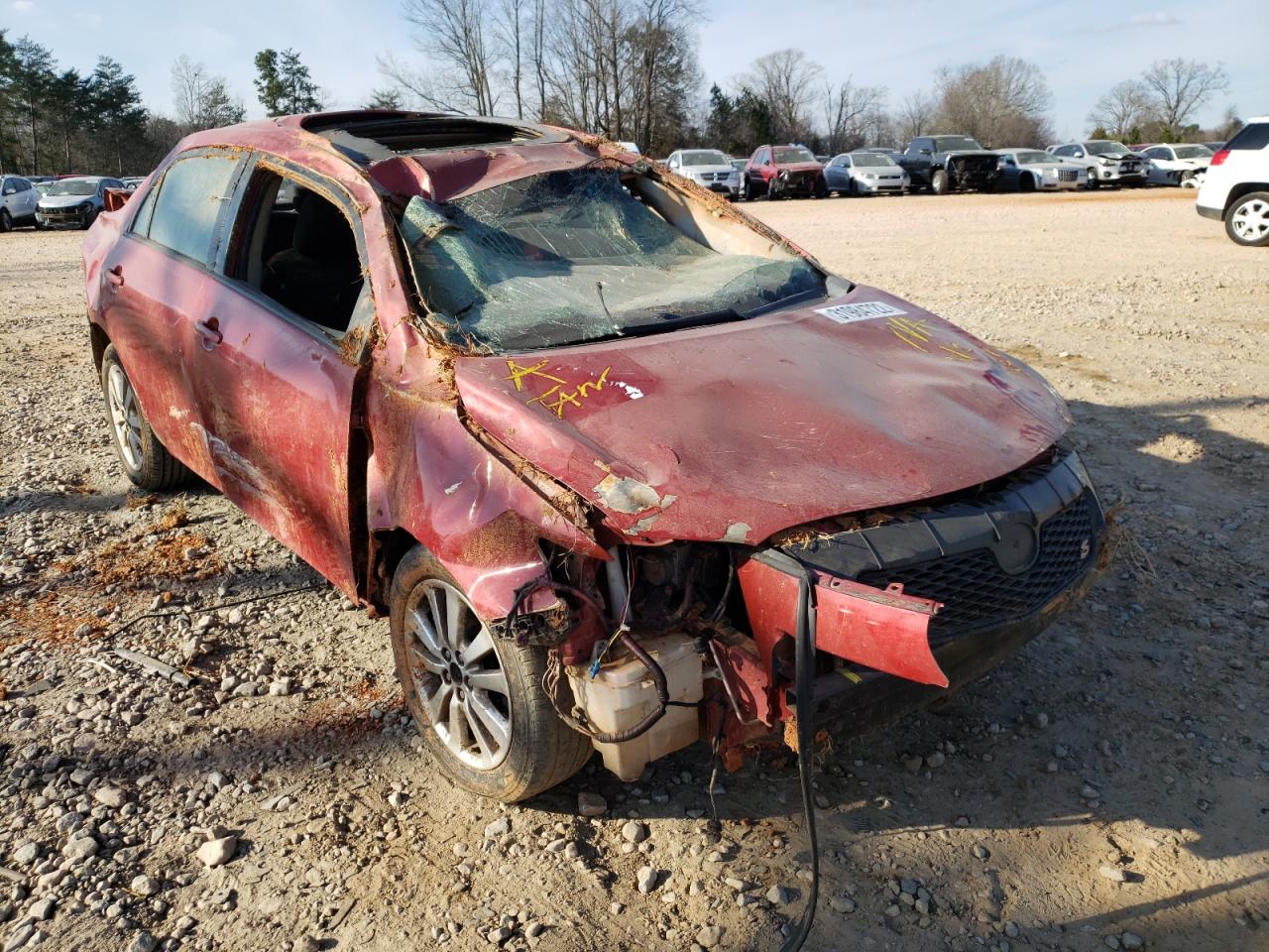 Photo 9 from auction – 2010 TOYOTA COROLLA BA with VIN 1NXBU4EE1AZ295995