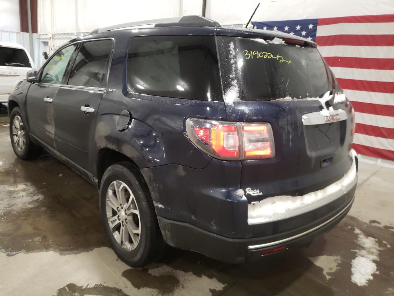 Photo 3 from auction – 2015 GMC ACADIA SLT with VIN 1GKKRRKD8FJ248247
