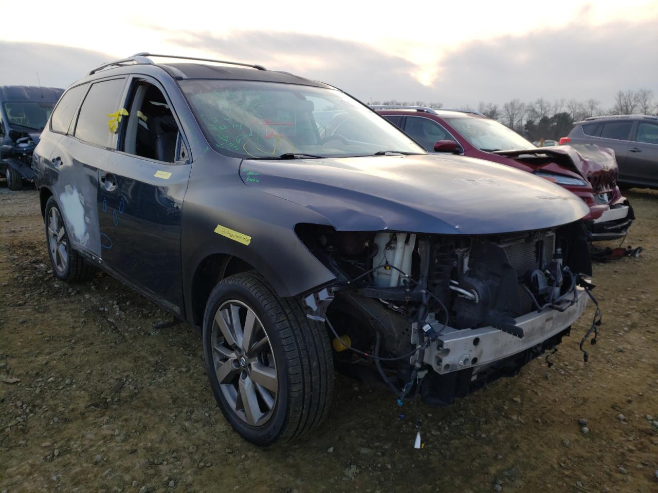 NISSAN PATHFINDER 2014 with VIN 5N1AR2MM1EC611403 - Photo from auction