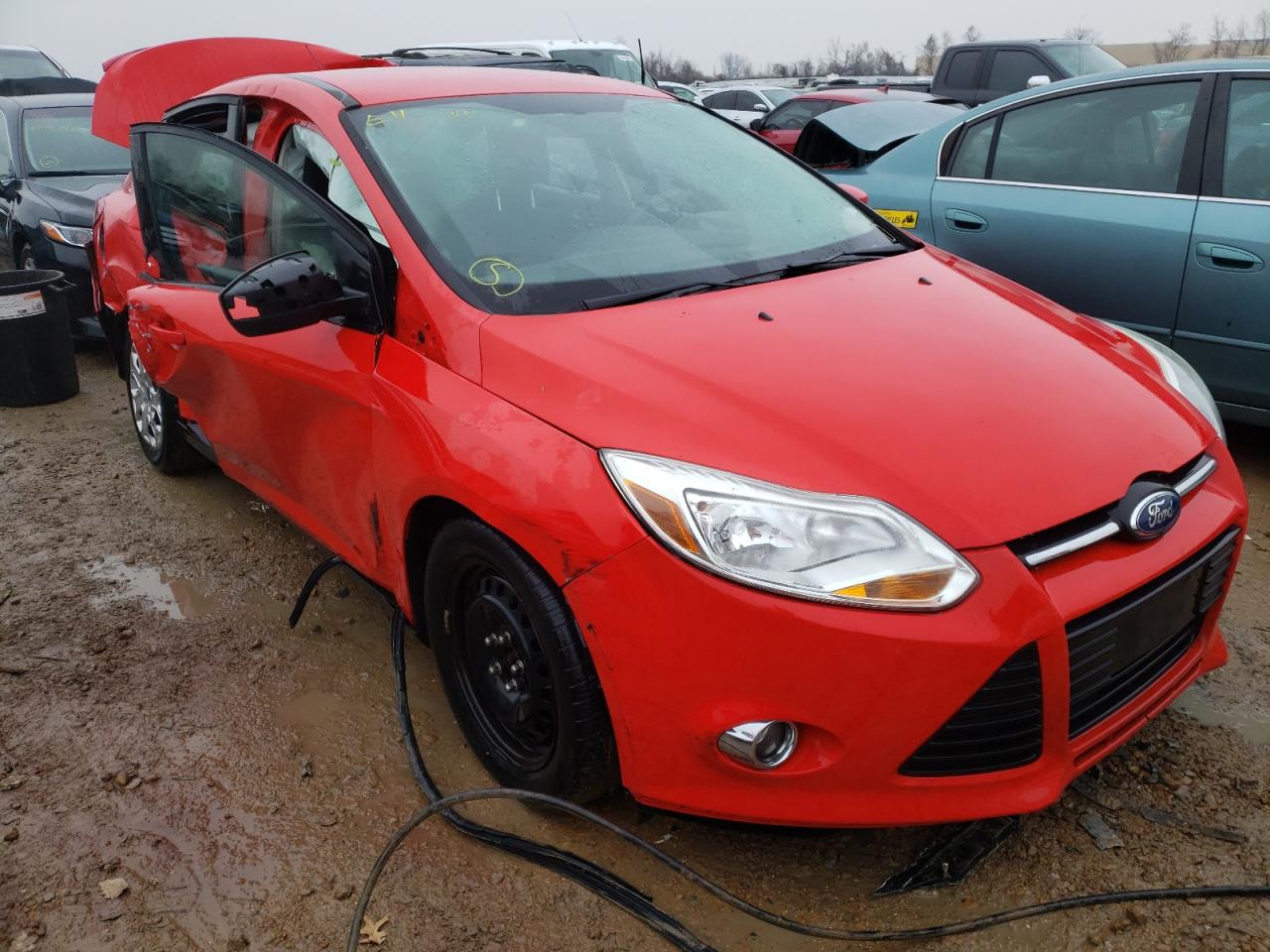FORD FOCUS SE 2012 with VIN 1FAHP3F27CL227297 - Photo from auction