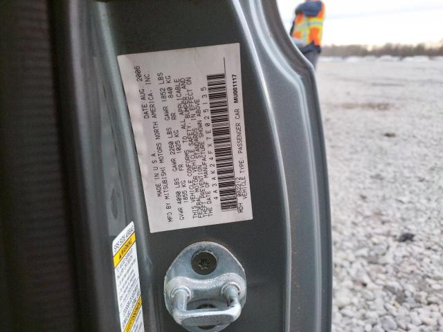Photo 10 from auction – 2007 MITSUBISHI ECLIPSE GS with VIN 4A3AK24FX7E025135