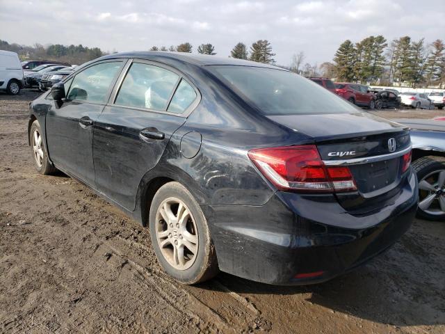 Photo 3 from auction – 2014 HONDA CIVIC LX with VIN 19XFB2F50EE259752