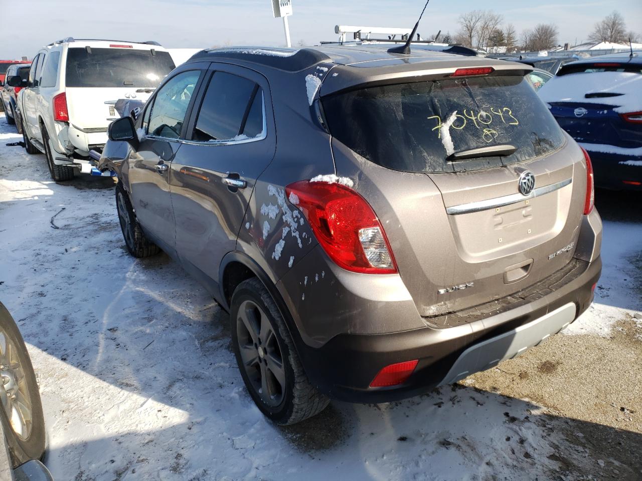 Photo 3 from auction – 2014 BUICK ENCORE with VIN KL4CJGSB9EB704043