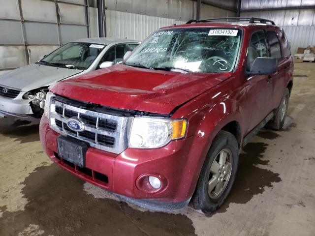 Photo 2 from auction – 2012 FORD ESCAPE XLT with VIN 1FMCU0DG2CKA72606