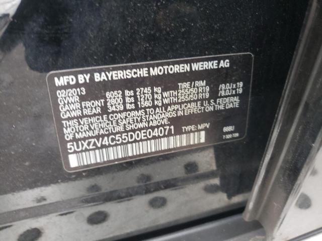 Photo 10 from auction – 2013 BMW X5 XDRIVE3 with VIN 5UXZV4C55D0E04071
