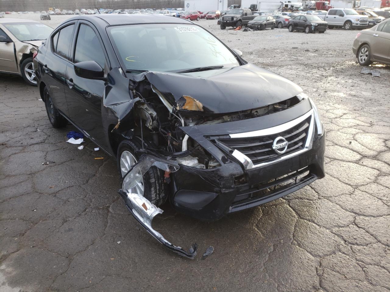 NISSAN VERSA S 2016 with VIN 3N1CN7AP7GL911896 - Photo from auction