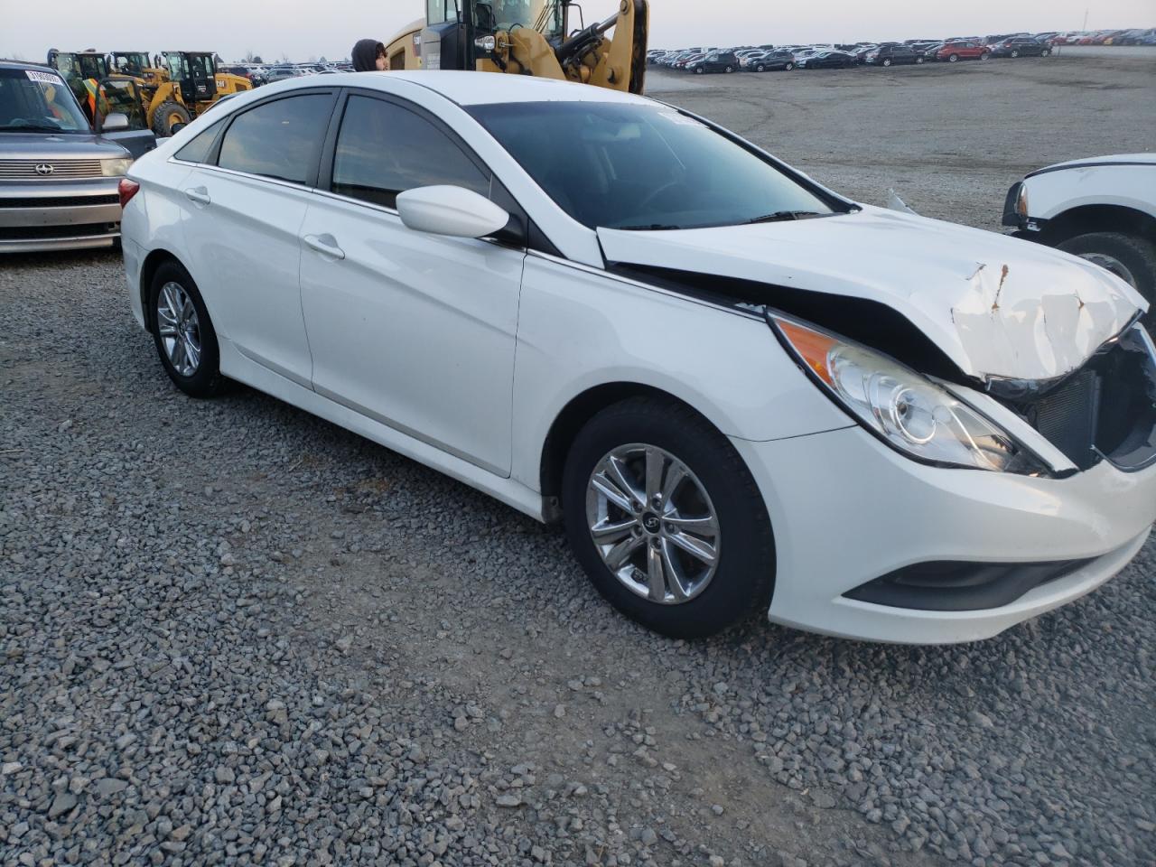 HYUNDAI SONATA GLS 2014 with VIN 5NPEB4AC2EH916379 - Photo from auction