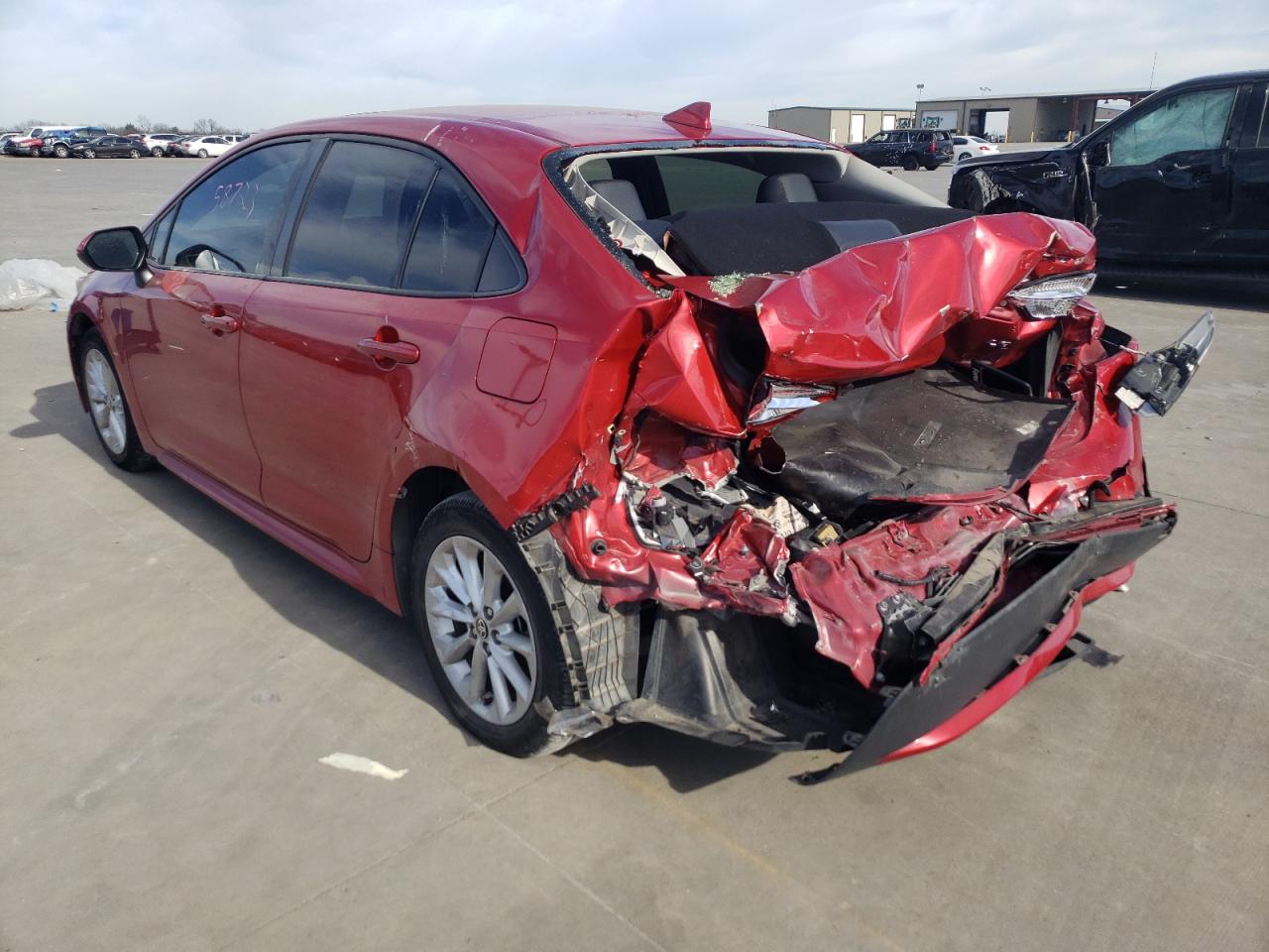 Photo 3 from auction – 2020 TOYOTA COROLLA LE with VIN JTDHPRAEXLJ016802