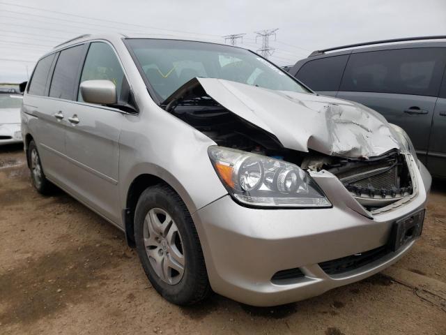 HONDA ODYSSEY EX 2007 with VIN 5FNRL38617B138781 - Photo from auction