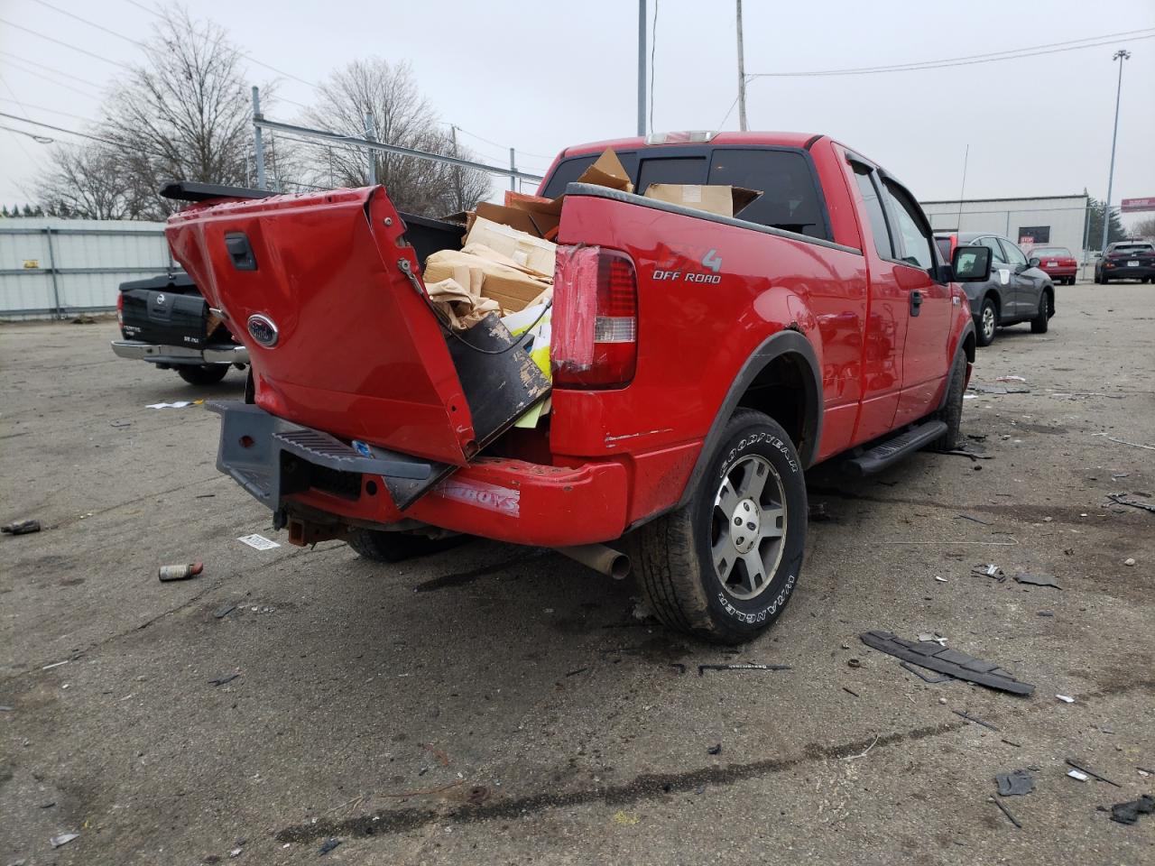 Photo 4 from auction – 2004 FORD F150 with VIN 1FTPX14594KD95635