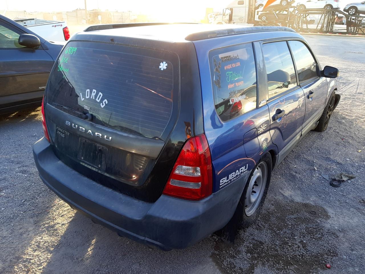 Photo 4 from auction – 2003 SUBARU FORESTER 2 with VIN JF1SG63623G740867