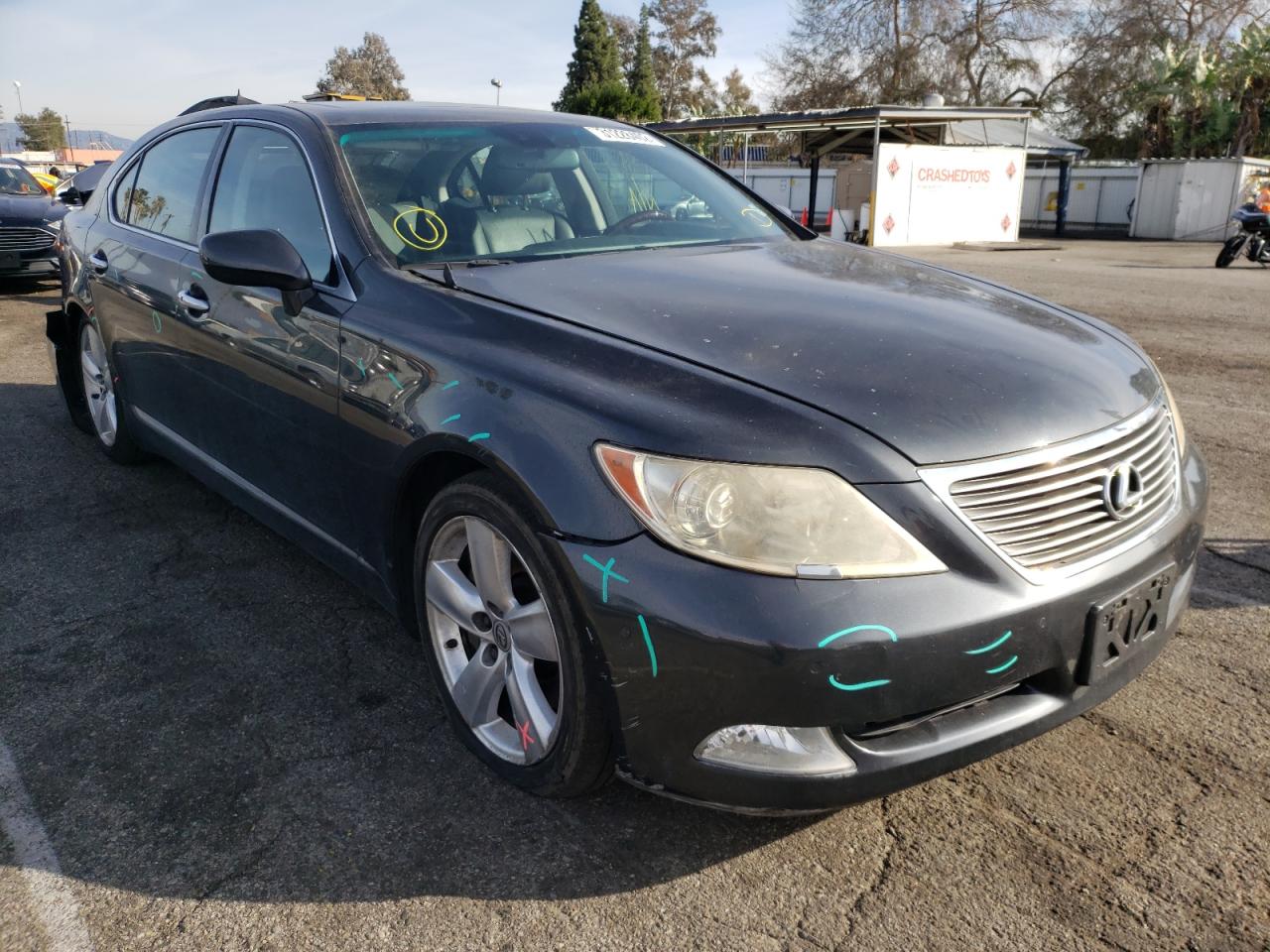 LEXUS LS 460L 2008 with VIN JTHGL46F185032364 - Photo from auction