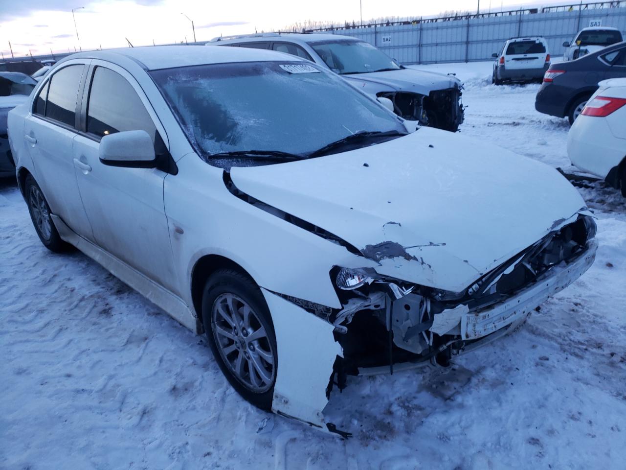 MITSUBISHI LANCER ES/ 2013 with VIN JA32U2FU0DU605314 - Photo from auction