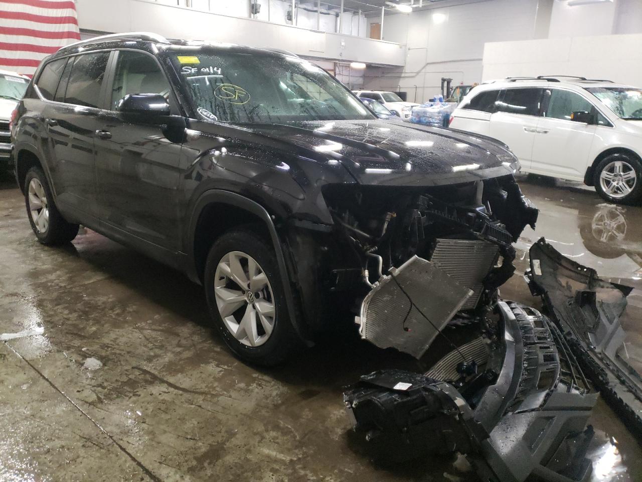 VOLKSWAGEN ATLAS S 2018 with VIN 1V2AP2CA2JC598574 - Photo from auction