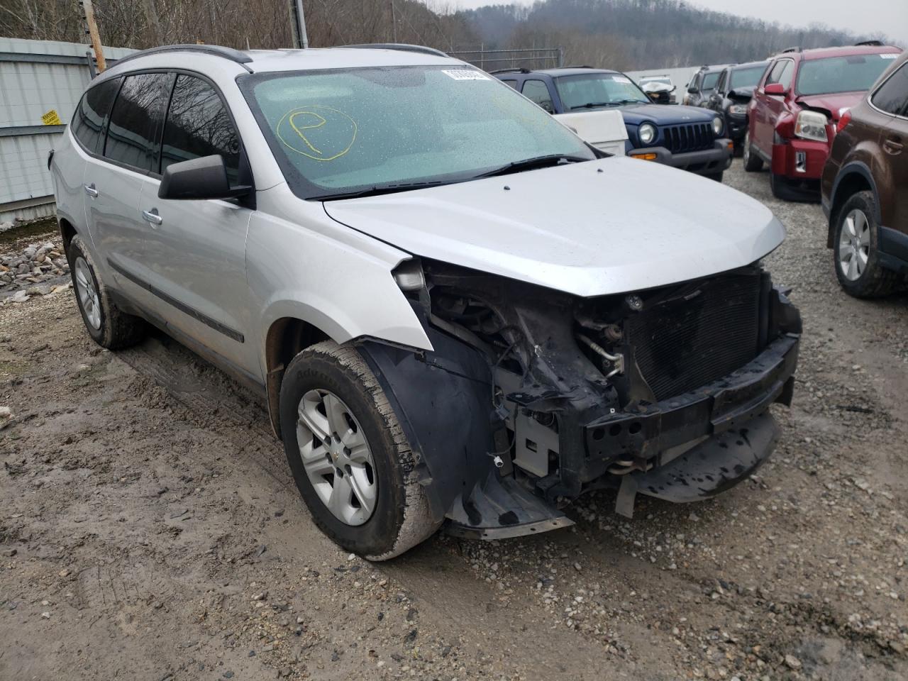 CHEVROLET TRAVERSE L 2014 with VIN 1GNKRFED6EJ232320 - Photo from auction