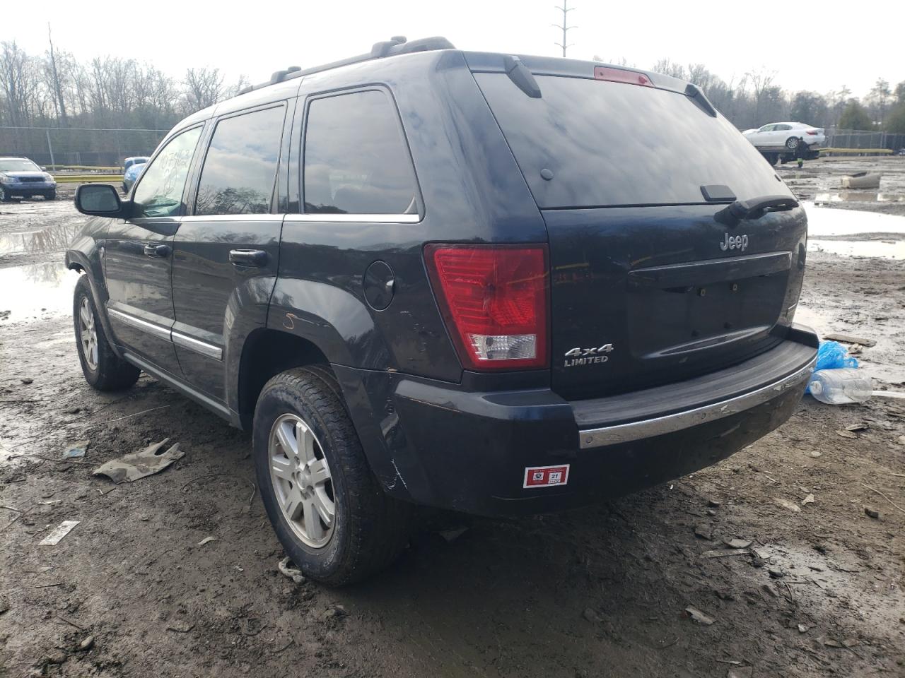 Photo 3 from auction – 2008 JEEP GRAND CHER with VIN 1J8HR58N58C206438