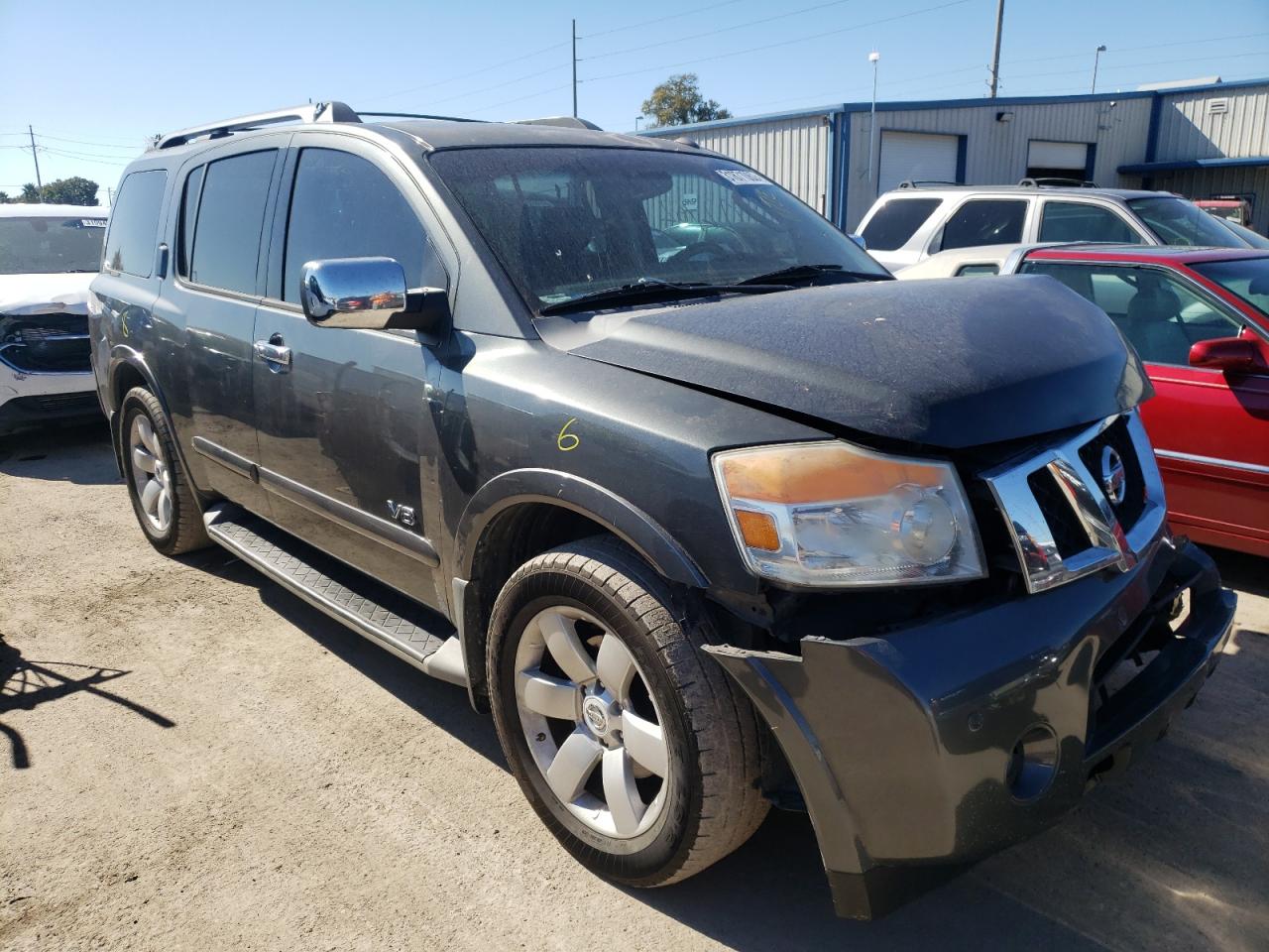NISSAN ARMADA 2008 with VIN 5N1BA08D78N606354 - Photo from auction