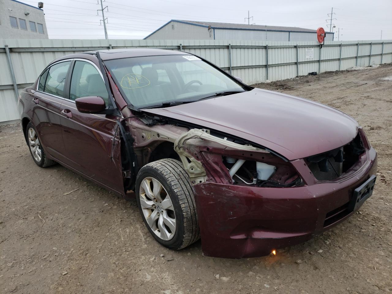 Photo 1 from auction – 2010 HONDA ACCORD EXL with VIN 1HGCP2F85AA094035
