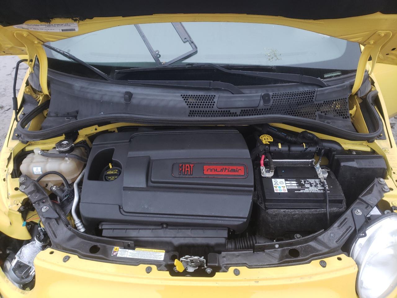 Photo 7 from auction – 2012 FIAT 500 SPORT with VIN 3C3CFFBRXCT173904