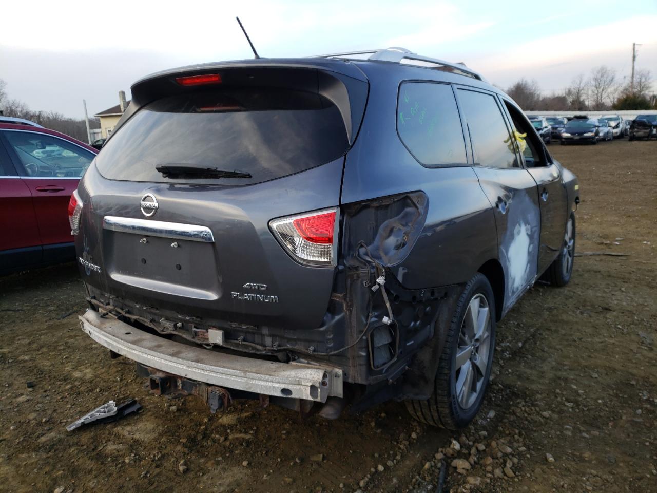 Photo 4 from auction – 2014 NISSAN PATHFINDER with VIN 5N1AR2MM1EC611403