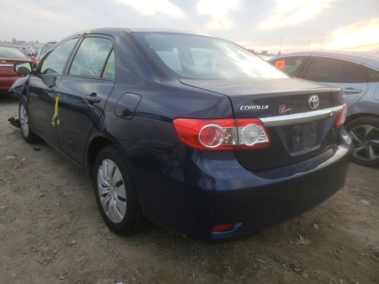 Photo 3 from auction – 2012 TOYOTA COROLLA BA with VIN 2T1BU4EE0CC781573