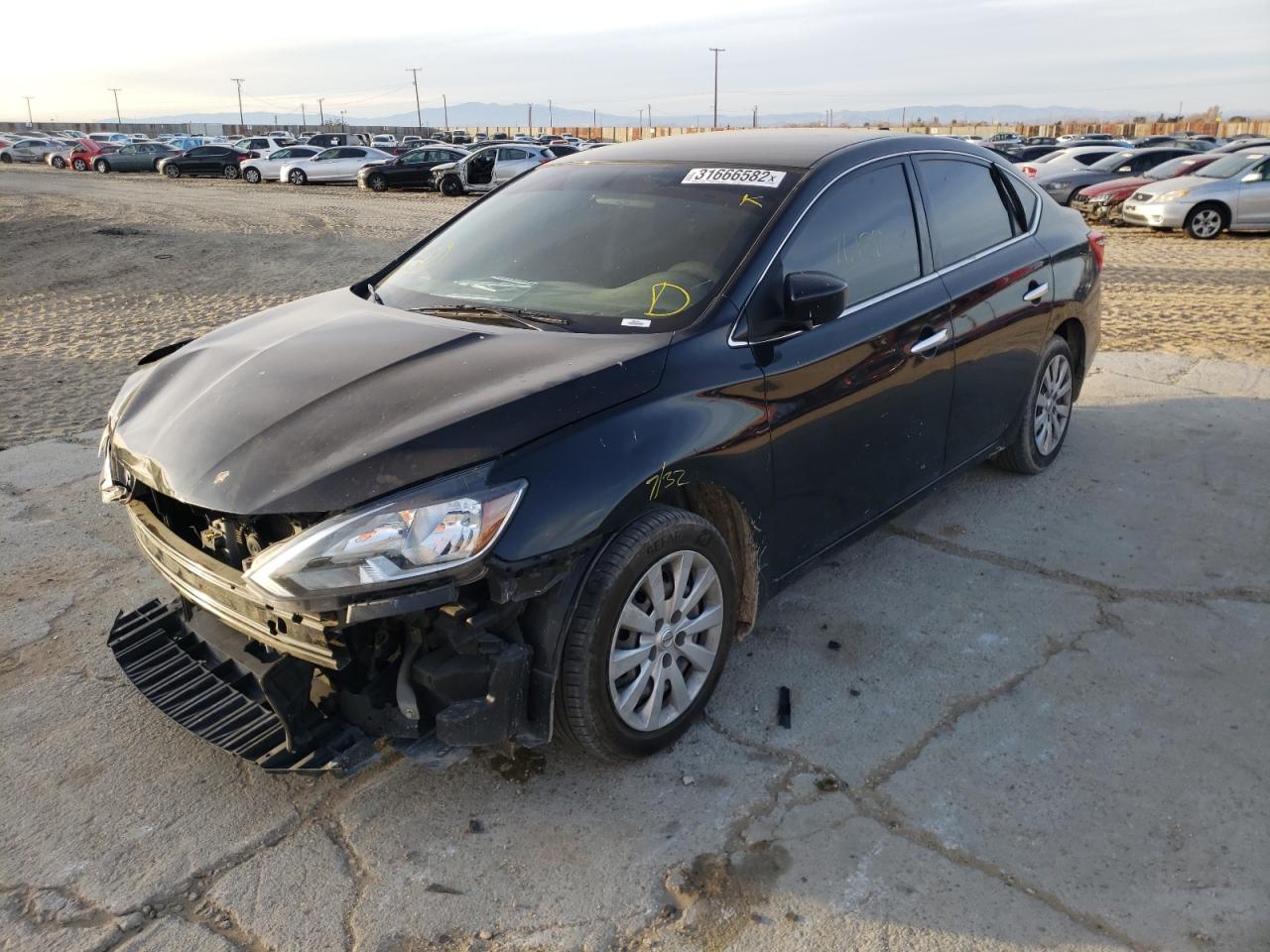 Photo 2 from auction – 2017 NISSAN SENTRA S with VIN 3N1AB7AP1HY277392