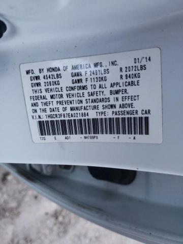 Photo 10 from auction – 2014 HONDA ACCORD EXL with VIN 1HGCR3F87EA021884
