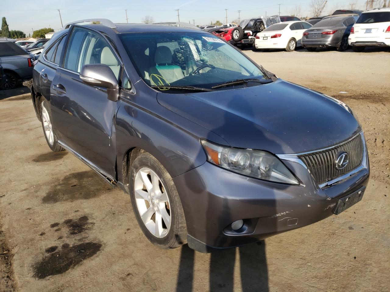 LEXUS RX 350 2012 with VIN 2T2ZK1BA3CC073091 - Photo from auction