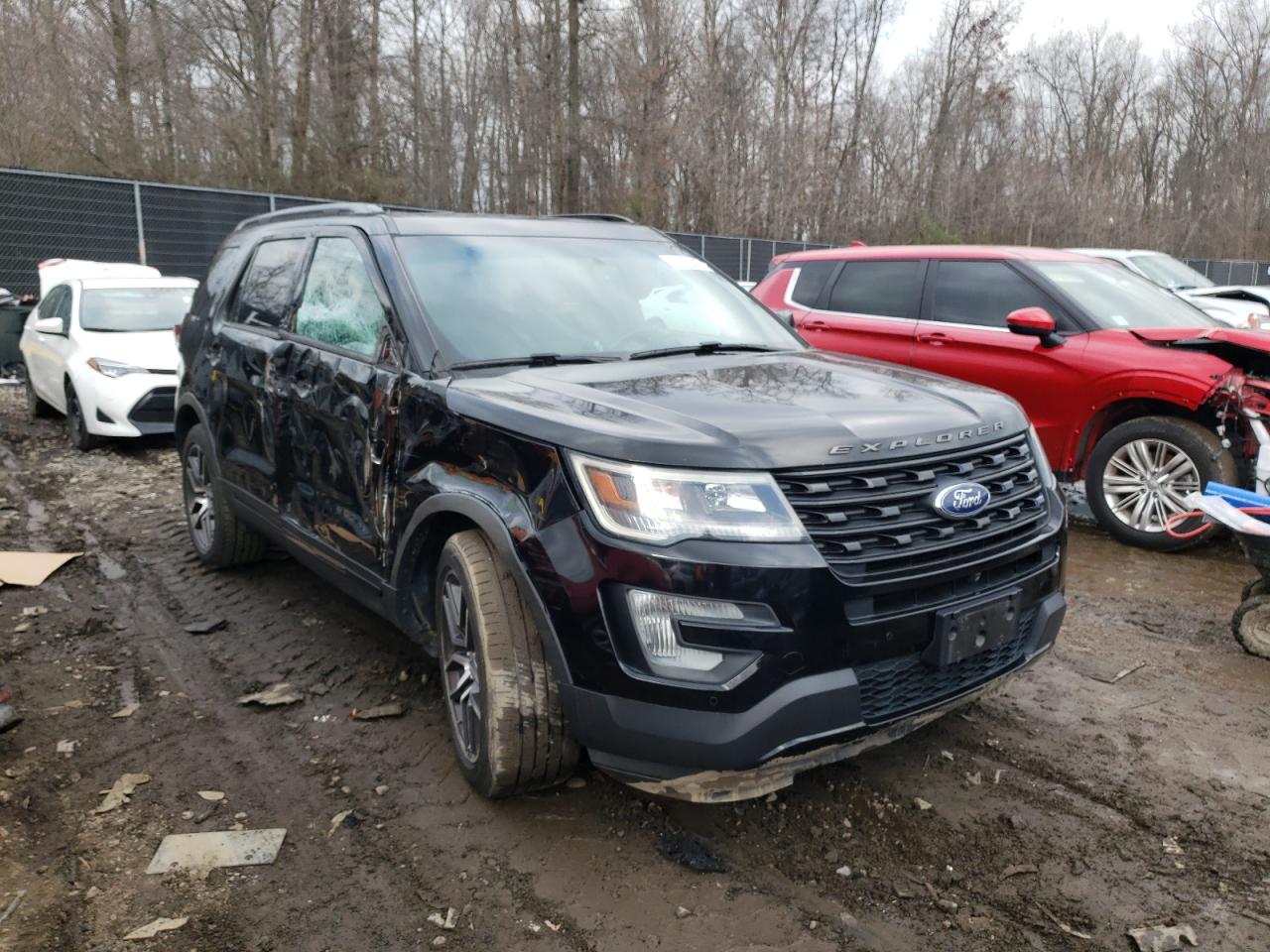 FORD EXPLORER S 2016 z numerem VIN 1FM5K8GT8GGC98972 - Zdjęcie z aukcji