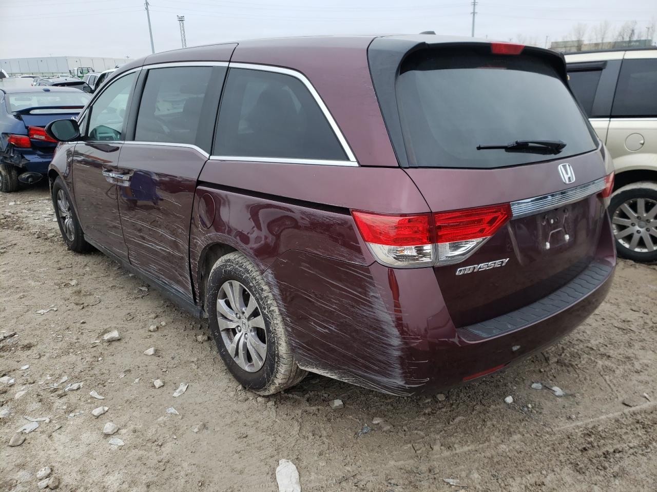 Photo 3 from auction – 2015 HONDA ODYSSEY EX with VIN 5FNRL5H66FB017111