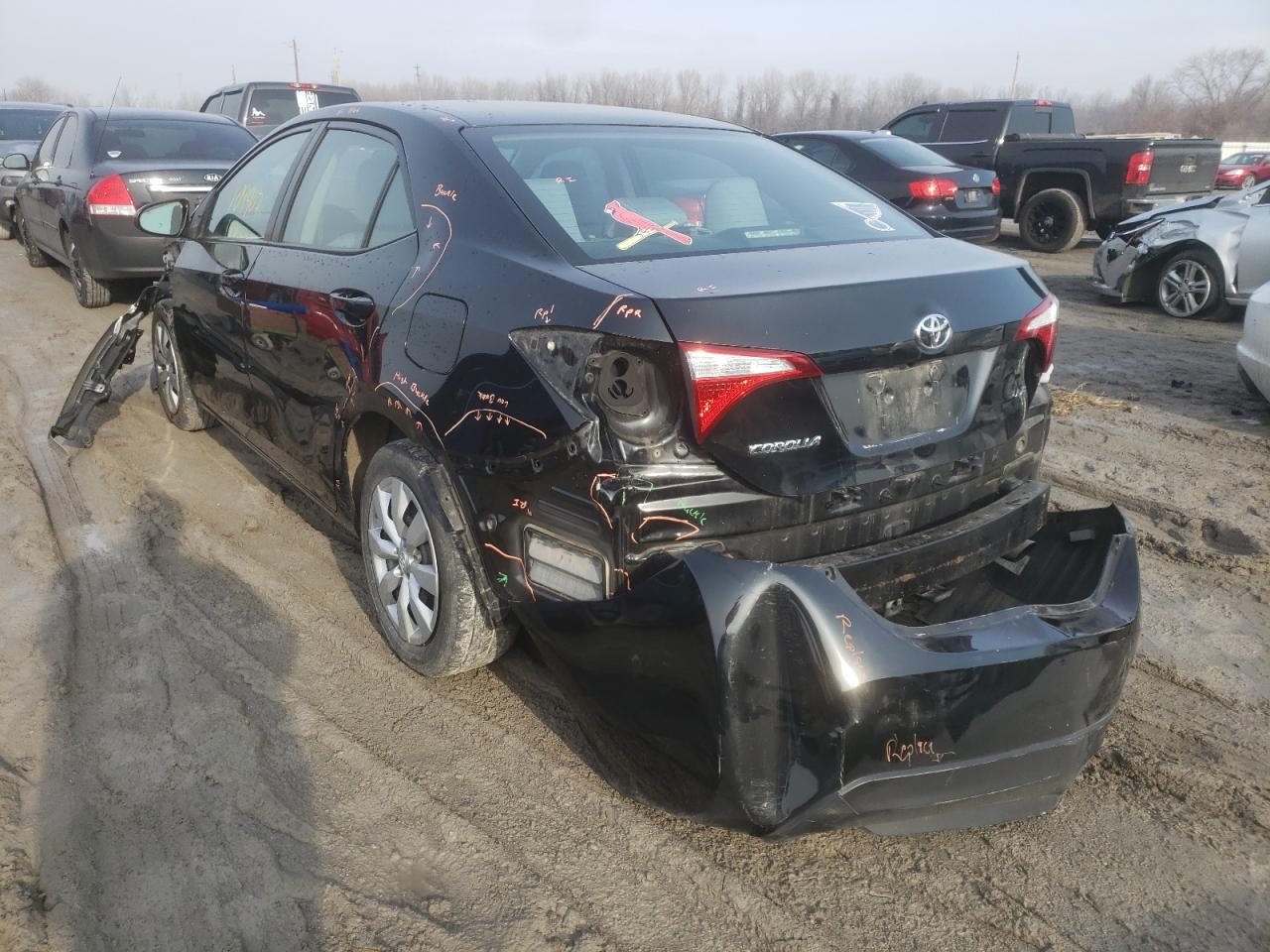 Photo 3 from auction – 2016 TOYOTA COROLLA L with VIN 2T1BURHE4GC527332