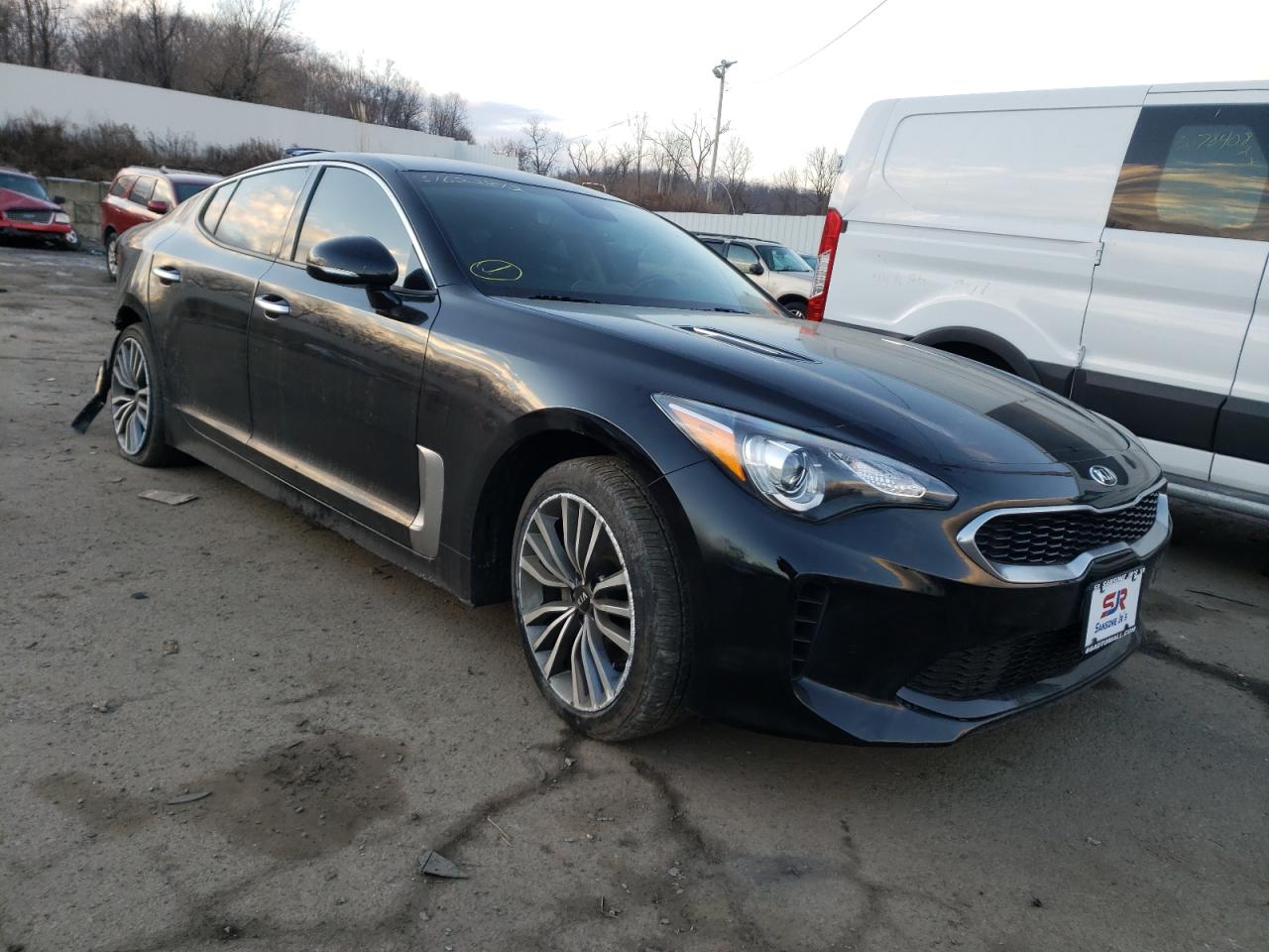 KIA STINGER 2019 with VIN KNAE15LA4K6059215 - Photo from auction