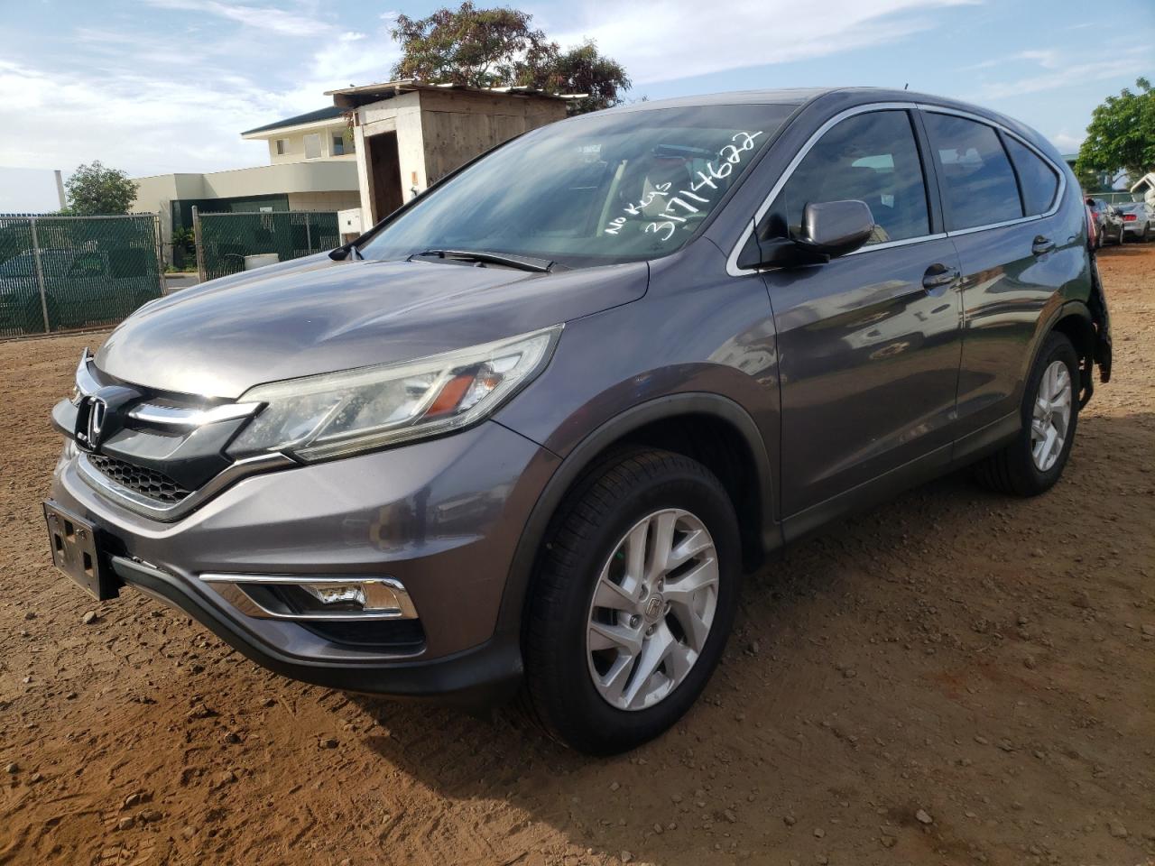 Photo 2 from auction – 2016 HONDA CR-V EX with VIN 3CZRM3H59GG707630