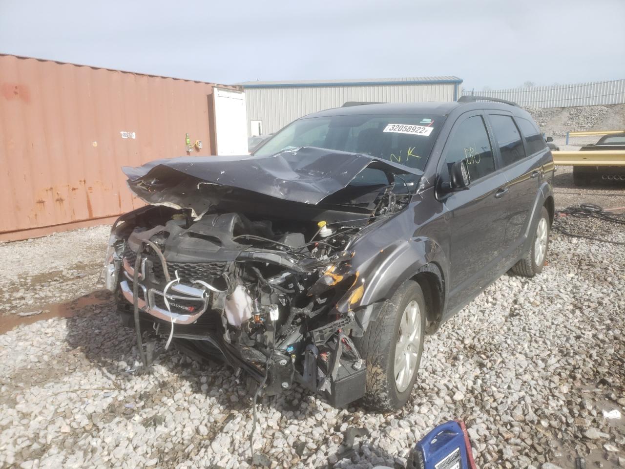 Photo 2 from auction – 2018 DODGE JOURNEY SE with VIN 3C4PDCAB3JT506608