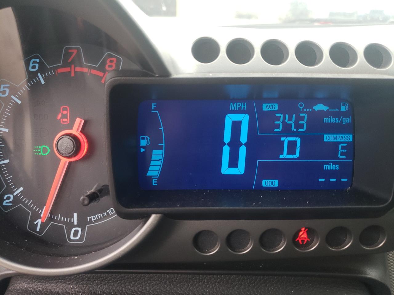 Photo 8 from auction – 2013 CHEVROLET SONIC LTZ with VIN 1G1JE6SH0D4110369