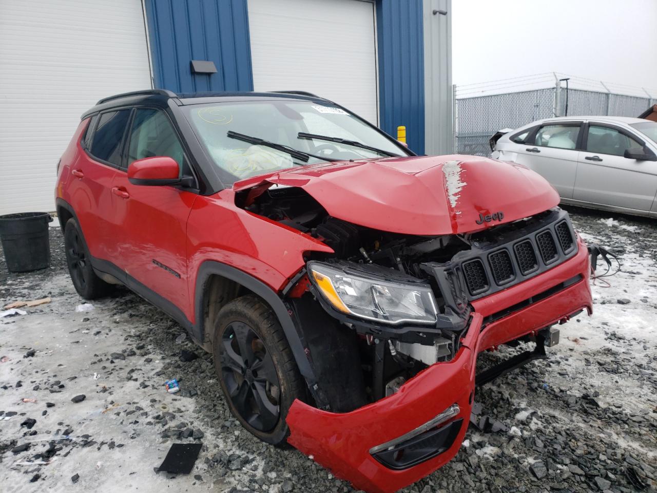 JEEP COMPASS LA 2020 with VIN 3C4NJDBB9LT104650 - Photo from auction