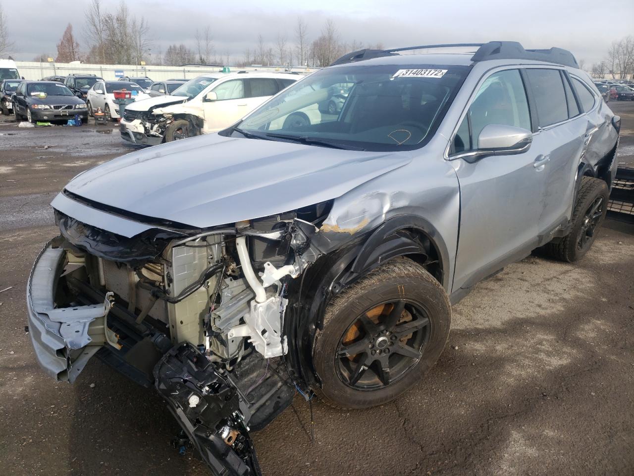 Photo 2 from auction – 2021 SUBARU OUTBACK PR with VIN 4S4BTACC7M3125380