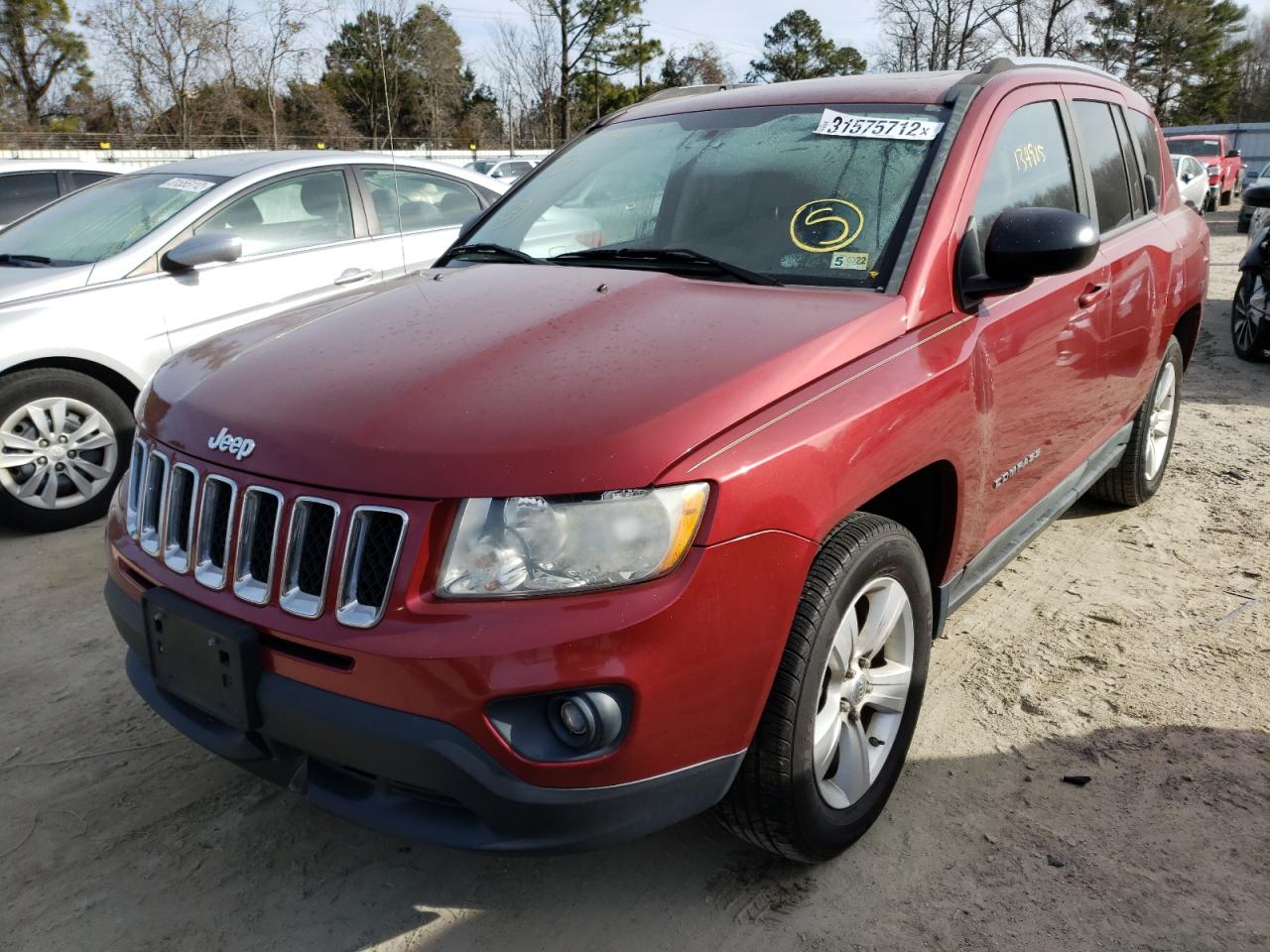 Photo 2 from auction – 2011 JEEP COMPASS SP with VIN 1J4NT1FB0BD195311
