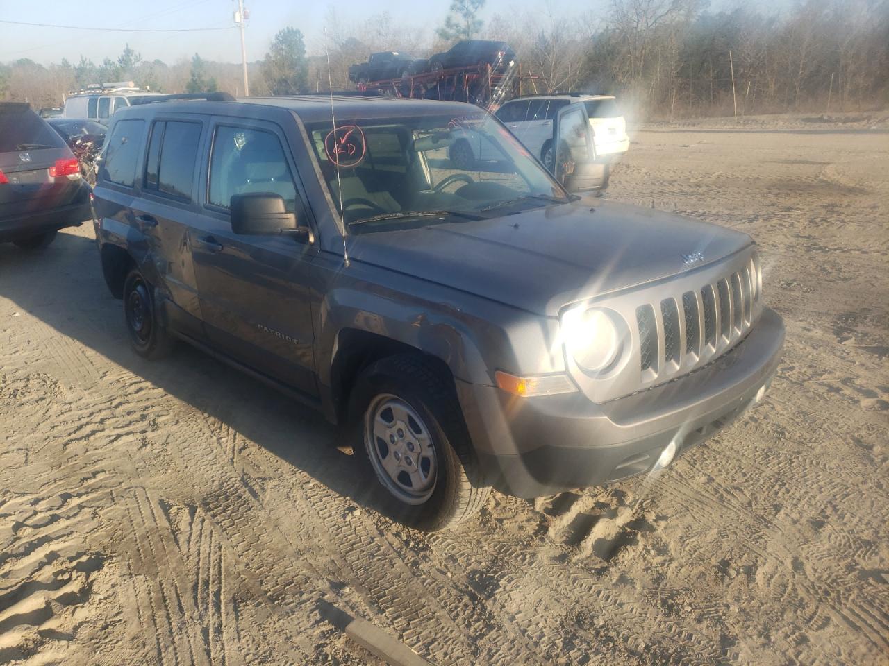JEEP PATRIOT SP 2014 with VIN 1C4NJPBA2ED596178 - Photo from auction